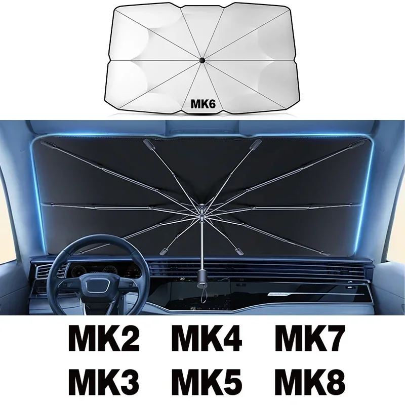 Car Windshield Sun Shade Block - огляд і ціна Golf Umbrella