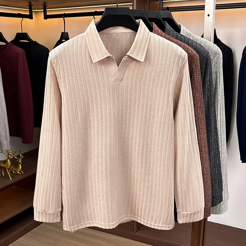Men Polo Collar V‑Neck Knit Sw - огляд і ціна Golf Tees