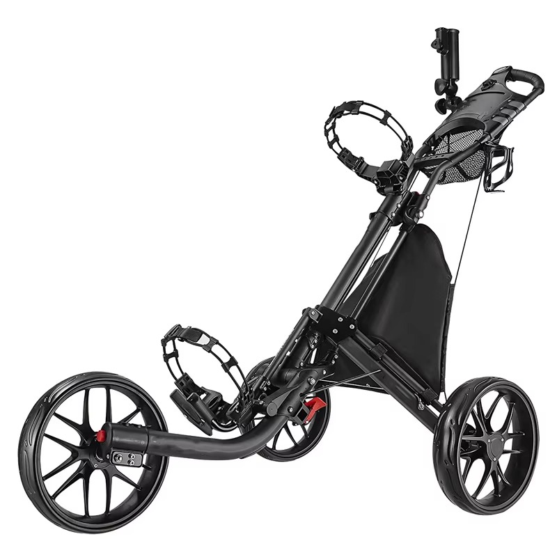 Golf Push Cart 4 Wheel Sturdy  - огляд і ціна Golf Umbrella