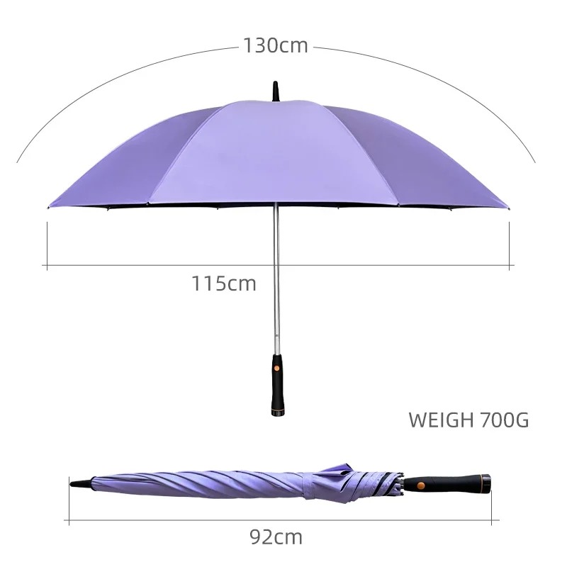 우산 Reinforcement Long Handle U - огляд і ціна Golf Umbrella Large